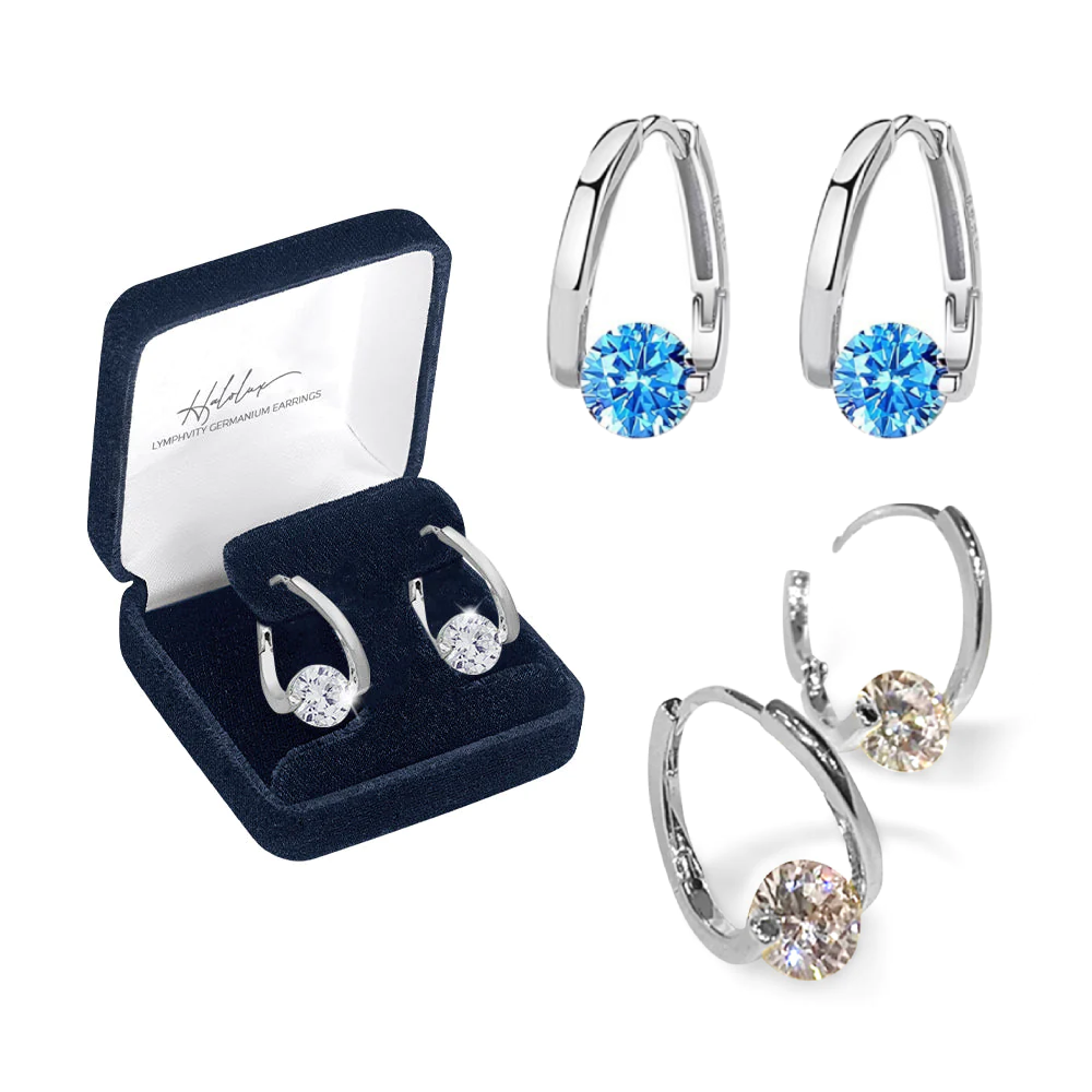 š„LAST DAY SALE-80% OFF)Histone Lymphvity MagneTherapy Germanium Earrings