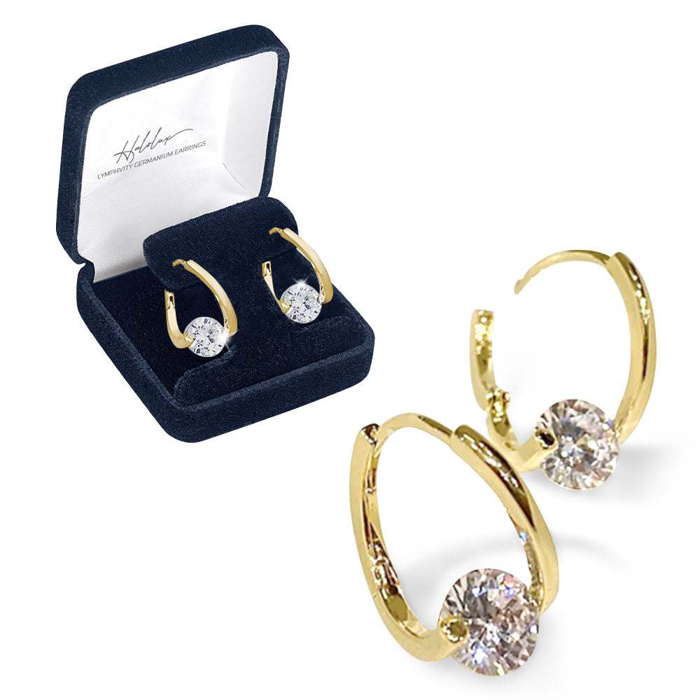 š„LAST DAY SALE-80% OFF)Histone Lymphvity MagneTherapy Germanium Earrings