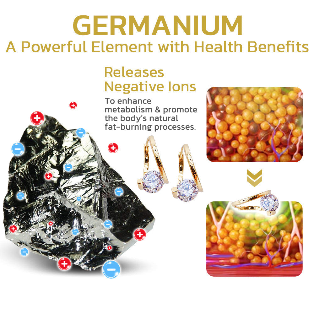 š„LAST DAY SALE-80% OFF)Histone Lymphvity MagneTherapy Germanium Earrings