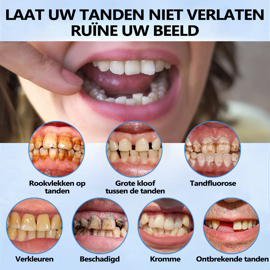 Een nieuw tijdperk van adaptieve kunstgebitten geopend👑Bikenda™ siliconen kunstgebitset (Laatste kortingstijd: 30 minuten)
