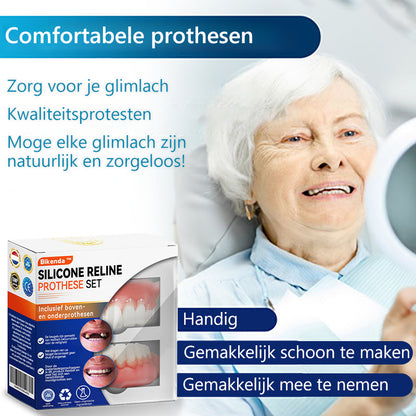 𝐵𝑖𝑘𝑒𝑛𝑑𝑎™ Silicium Prothese Meetset 👩‍🔬 Erkend door de Nederlandse Vereniging voor Tandheelkunde en goedgekeurd door de MDR）