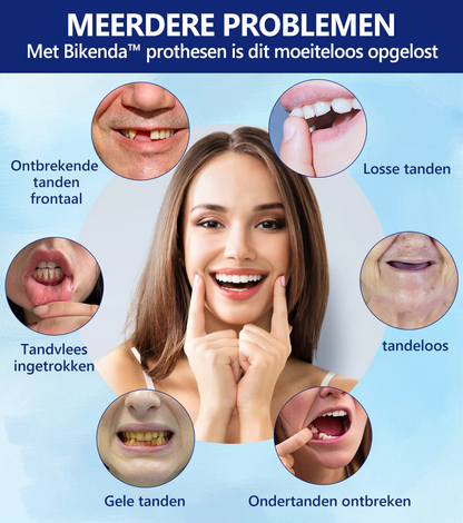 𝐵𝑖𝑘𝑒𝑛𝑑𝑎™ Silicium Prothese Meetset 👩‍🔬 Erkend door de Nederlandse Vereniging voor Tandheelkunde en goedgekeurd door de MDR）