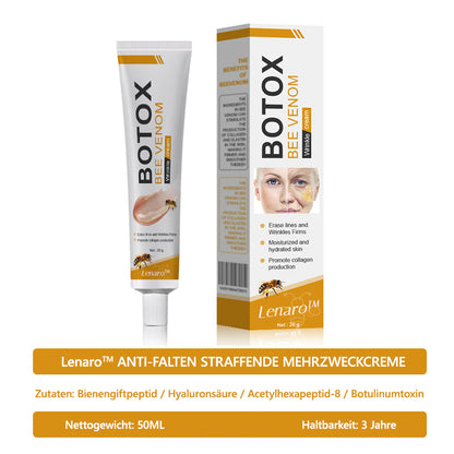 Hergestellt und versendet aus Deutschland✅ Lenaro™ Botox Bienengift Faltencreme - Letzter Tag 80% Rabatt👨‍⚕️