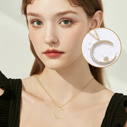 CZTICLE™ Star Moon Magnetic Therapy Afslankketting 💟 (Exclusieve afslankketting, gemakkelijk afvallen)