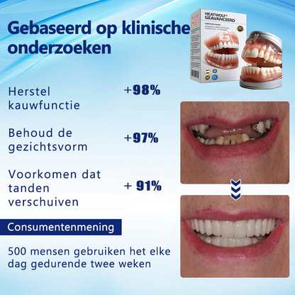 HEATWOLF® 💎Premium Geavanceerd Op Maat Gemaakt Volledig Kunstgebit Set💎 (⏰Tijdelijke korting, nog 30 minuten!)
