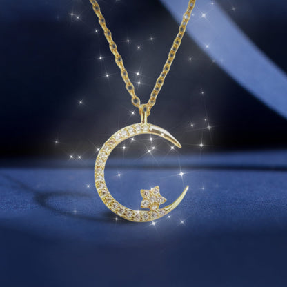 CZTICLE™ Star Moon Magnetic Therapy Afslankketting 💟 (Exclusieve afslankketting, gemakkelijk afvallen)