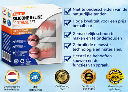 𝐵𝑖𝑘𝑒𝑛𝑑𝑎™ Silicium Prothese Meetset 👩‍🔬 Erkend door de Nederlandse Vereniging voor Tandheelkunde en goedgekeurd door de MDR）