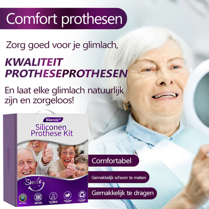 Officiële website: Bikenda™ Siliconen Prothese Kit🏅Aanbevolen door de Belgische Tandheelkundige Vereniging🎁