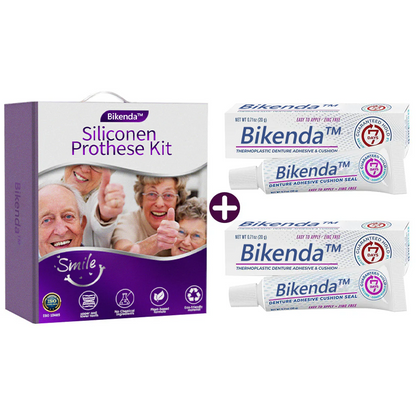 Officiële website: Bikenda™ Siliconen Prothese Kit🏅Aanbevolen door de Belgische Tandheelkundige Vereniging🎁