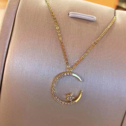 CZTICLE™ Star Moon Magnetic Therapy Afslankketting 💟 (Exclusieve afslankketting, gemakkelijk afvallen)